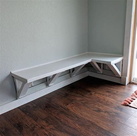 Maybe you would like to learn more about one of these? Wall Mounted Bench DIY Tutorial | My Happy Simple Living ...