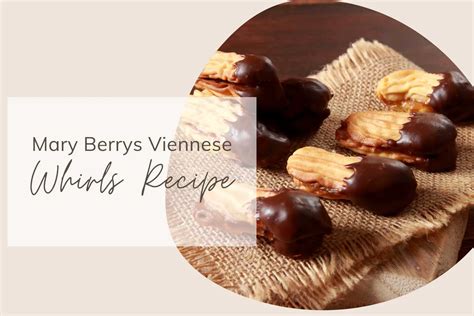 Mary Berrys Viennese Whirls Recipe Share My Kitchen