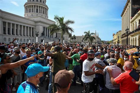 Fotos Las Protestas Contra El Gobierno En Cuba En Imágenes