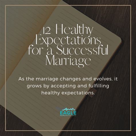 12 Healthy Expectations For A Successful Marriage