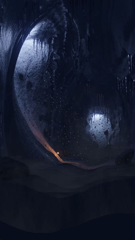 Artstation Stranded In An Ice Cave