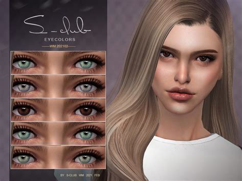 S Club Ts4 Wm Eyecolors 202102 The Sims 4 Catalog