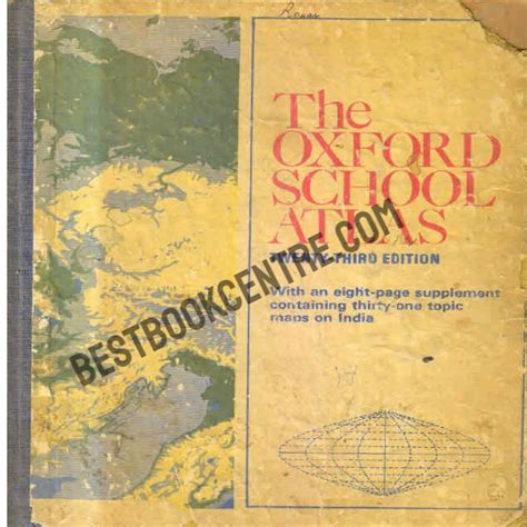 The Oxford School Atlas Book At Best Book Centre