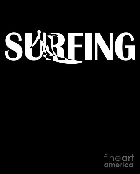 Funny Surfing Surfboard Surfbus Surfer Girl T Digital Art By Lukas