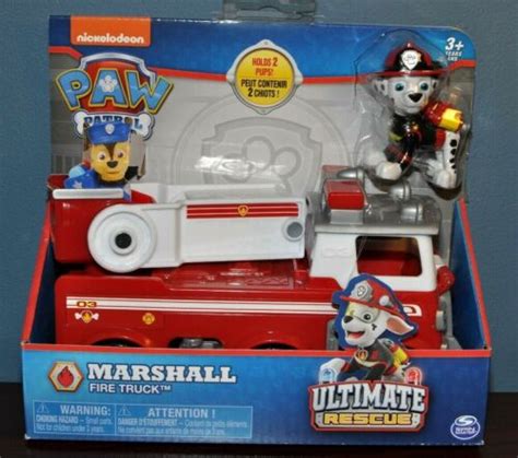Paw Patrol Ultimate Rescue Marshall And Fire Truck Spin Master