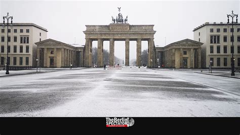 Berlin Snow Covers City For First Time This Winter The Berlin Spectator