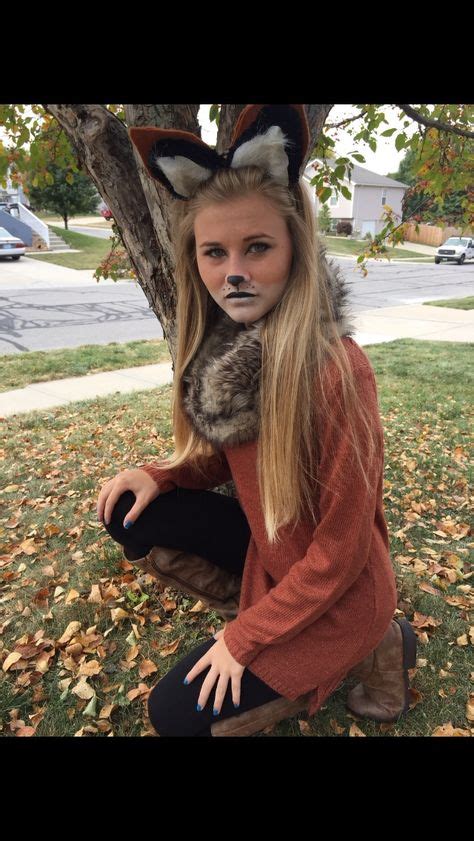 The 25 Best Fox Halloween Costume Ideas On Pinterest Fox Costume Fox Halloween And Deer