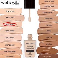 The photofocus collection went through rigorous testing. Wet n Wild Photo Focus Foundation Swatches and Review ...