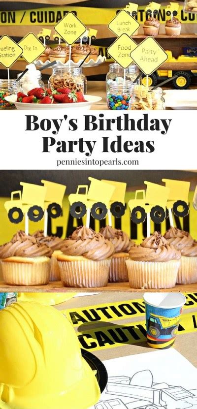 Fun And New Boys Birthday Party Ideas