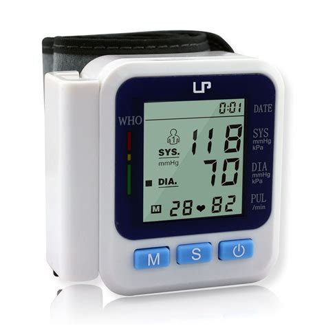 Lp Digital Blood Pressure Monitor Balance Wrist And Portable High