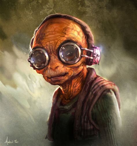 Super Return Of The Jedi — Maz Kanata By Andrew Theophilopoulos