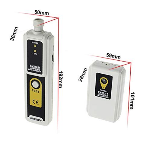 Allsun Ultrasonic Leak Detector And Transmitter Finder 40khz Air Gas