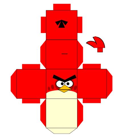 Angry Birds Papercraft Paper Crafts Crafts Papercraft Printable Images And Photos Finder