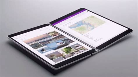 Microsoft Unveils Surface Neo Dual Display Foldable Pc Powered By Intel