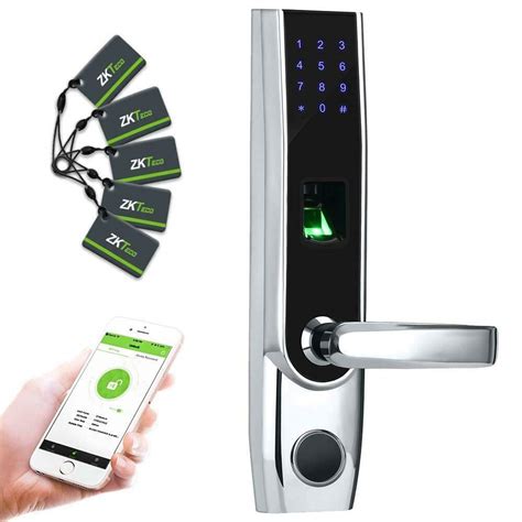 Zkteco Tl400b Fingerprint Biometric Door Lock With App Digital Keyless