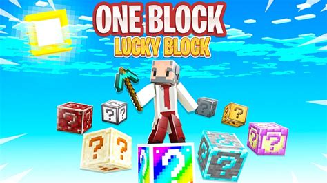 One Block Lucky Block By Kubo Studios Minecraft Marketplace Via