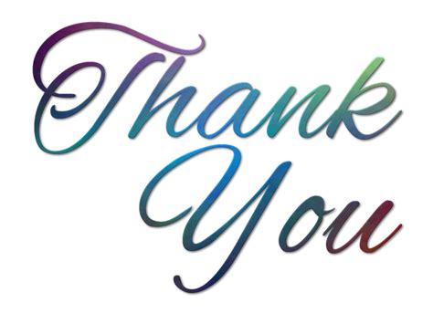 Thank You Png Transparent Image Download Size 960x720px