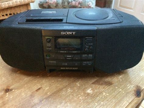 Vintage Sony Cd Radio Cassette Corder Cfd Z Boombox Radio Tested My XXX Hot Girl