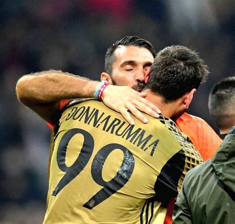 Donnarumma, 17, replaced juventus legend gianluigi buffon for donnarumma is a chosen one, said buffon. Gigi buffon went to gigi donnarumma and congratulated him ...