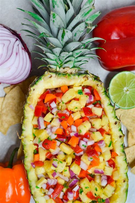 Pineapple Salsa Recipe Cinco De Mayo Food Appetizers For Party