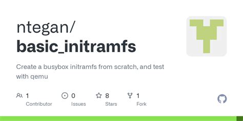 GitHub Ntegan Basic Initramfs Create A Busybox Initramfs From