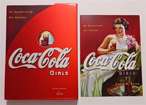 coca cola girls an advertising art history limited hc book w slipcase like new 39 95 picclick