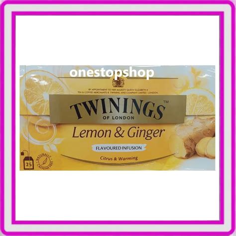 Twinings Lemon And Ginger 25s Lazada Ph