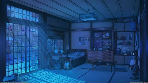 Aesthetic Anime Room Wallpaper