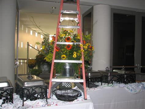 Flowers For Elegant Salute Xi 2008 The Ladder Is Part Of The Design