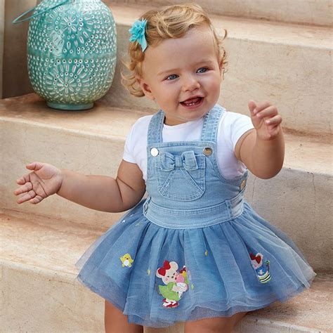 Saia Jardineira Tule Baby Menina Nuvem Moda Para Bebês Vestidos
