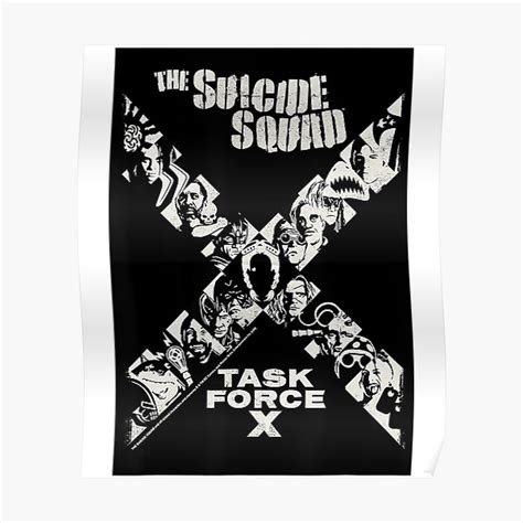 Task Force X Poster Poster For Sale By Daitran39 Redbubble