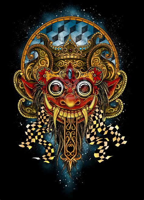 Gambar Barongan Bali Denah