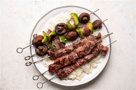 Middle Eastern Beef Shish Kebab Recipe