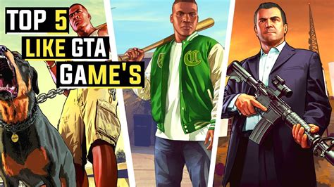 Top 5 Open World Games Like Gta 5 For Android 2021 High Graphic Gta
