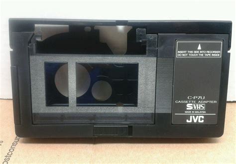 Jvc Cassette Adapter S Vhs Battery Included C P7u Free Shipping