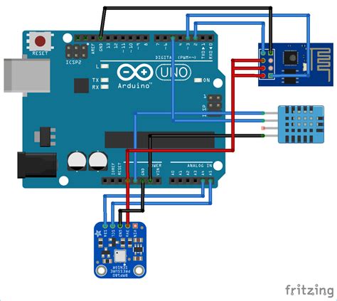 Iot Wireless Weather Station Project Using Arduino Esp And Thingspeak