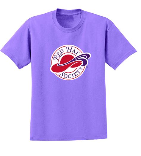 Red Hat Society Logo Basic T Shirt Red Hat Society Store