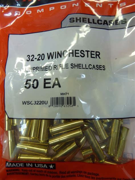 Gunworks Winchester Brass 32 20 50 Sold Out