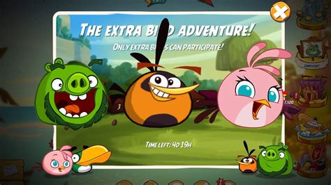 Angry Birds 2 The Extra Bird Adventure Level 1 8 Youtube