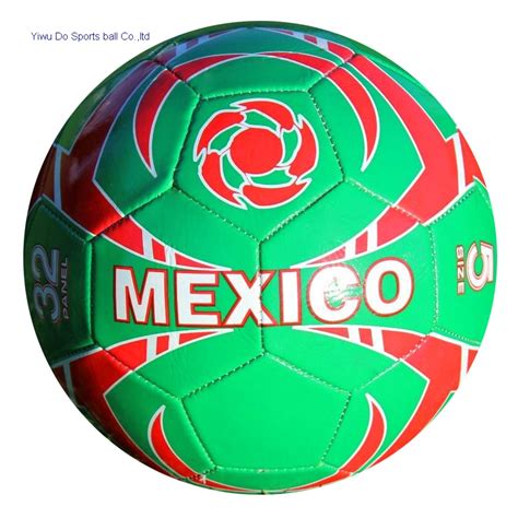 2014 World Cup Soccer Mexico Flag All Weather Soccer Ball Official Size 5