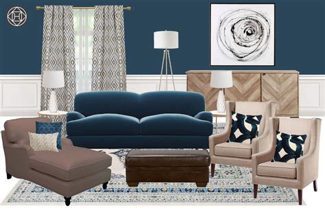 Contemporary Classic Glam Living Room Design By Havenly Interior