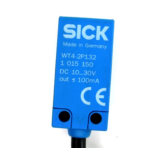 Sick Wt4 2p132 Photoelectric Proximity Sensor 10~30v Dc 100ma