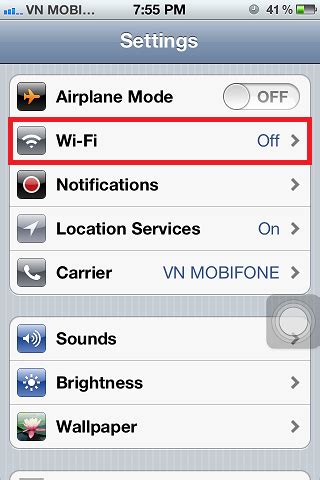 Turn On WiFi On iPhone 4s - 4 Rapid Development