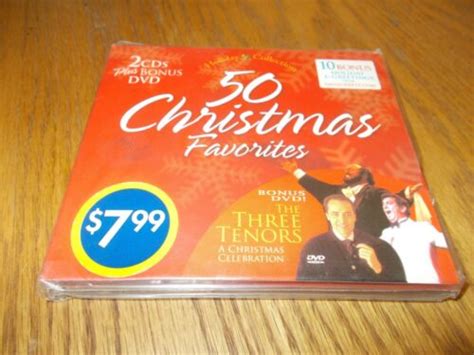 50 Christmas Favorites Dvd 2 Cd Set Ebay