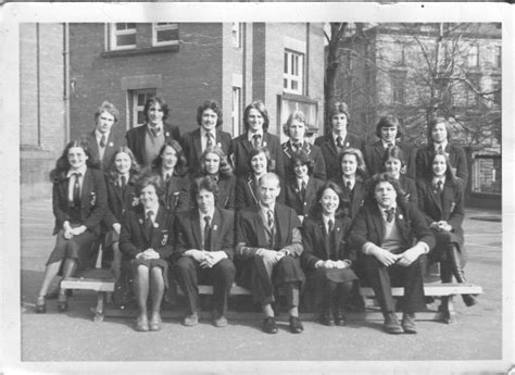 Prefects 1976 Hillhead High School High School Glasgow School