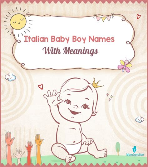 732 Ravishing Italian Boy Names With Meanings Momjunction Momjunction