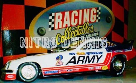 Nhra Don Prudhomme Funny Car Nitro 124 Snake Top Fuel Army Signed