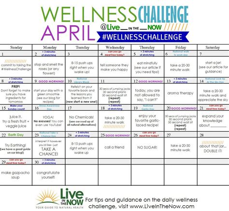 Whos Ready To Take Our April Wellness Challenge Wellnesschallenge