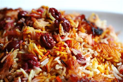 Chilling the dough helps when cutting out the cookies. Persian Sour Cherry Saffron Rice (Polow) - Steamy Kitchen ...