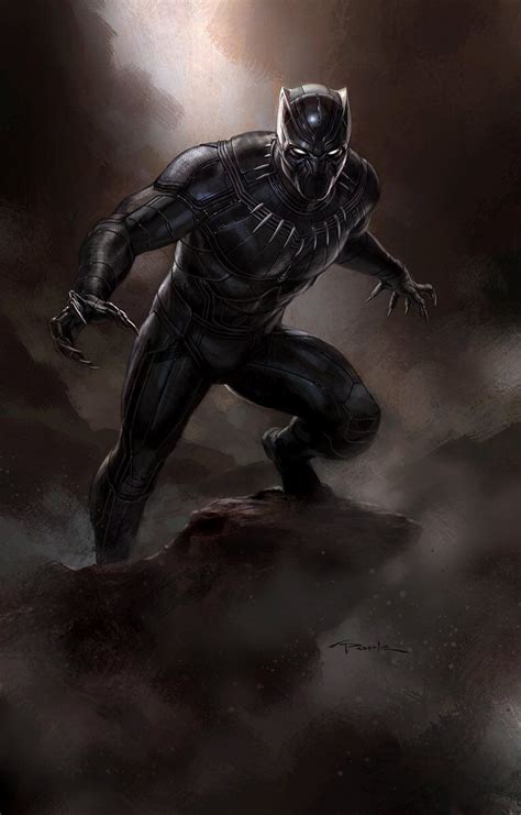 Captain America Civil War Concept Art By Andy Park Black Panther